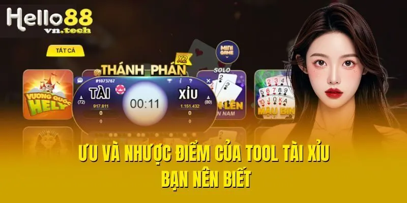 Ưu và nhược điểm của tool tài xỉu bạn nên biết