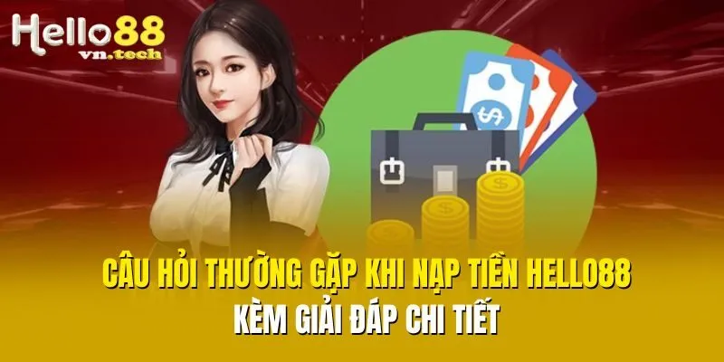 Câu hỏi thường gặp khi nạp tiền Hello88 kèm giải đáp chi tiết
